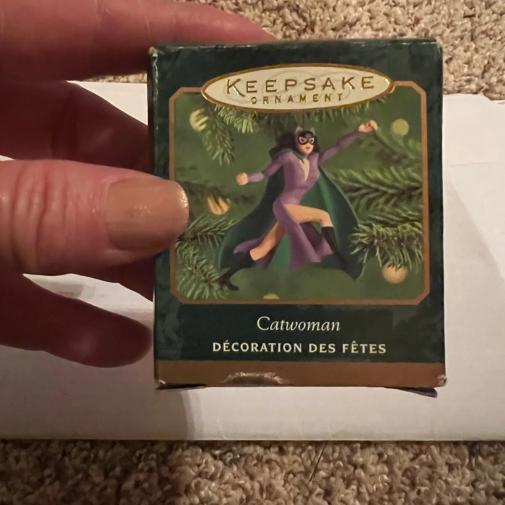 Hallmark Keepsake 2000 Batman Catwoman Ornament, excellent condition with box - Picture 6 of 7